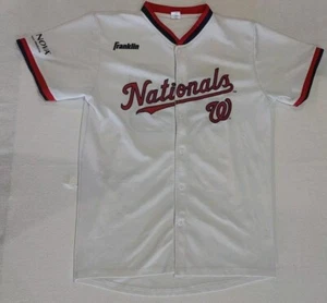 WASHINGTON NATIONALS #29 Franklin MLB Baseball Genuine Merchandise Jersey Medium - Picture 1 of 7