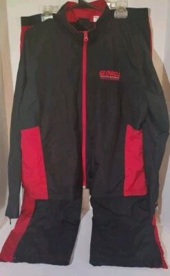 Red Oak Georgia Bulldogs Women's Windbreaker Jacket XL And Pants L - Image 1 of 4
