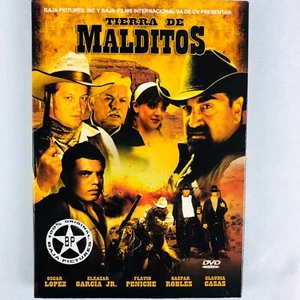 DVD TIERRA DE MALDITOS OSCAR LOPEZ ELEAZAR GARCIA JR FLAVIO PENICHE CHELELO NEW - Picture 1 of 2