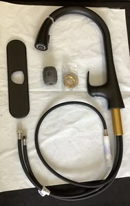 Kohler sterling Kitchen Faucet Pull-Down Matte Black 24274-BL J1 - Picture 1 of 11