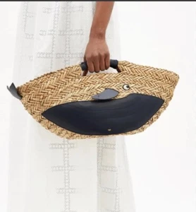 anya hindmarch Whale Straw Bag. RRP595. BNWT. - Picture 1 of 16