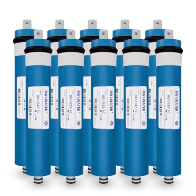 (1-25 PACK) 50 GPD RO Max Water Water Filter System Membrane Size 1812 - Image 1 of 4