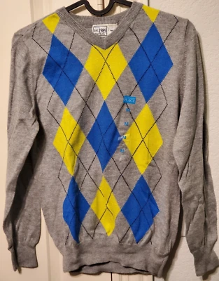Suéter Argyle gris The Children's Place para niño talla MEDIANA (7/8) - NUEVO CON ETIQUETAS Foto 1 de 4