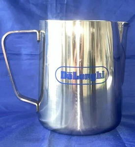 DeLonghi Milk Frother Jug Stainless Steel 750ml 12.5cm High - Bild 1 von 6