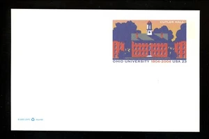US Postal Stationery UX400 Mint Postal Card Ohio OH University Cutler Hall 2003 - Picture 1 of 2