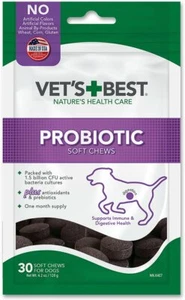 Vet's Best Probiotic Soft Chews Dog Supplement, 30 ct - Picture 1 of 5