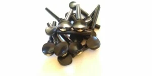 100pcs Violin Swiss Model Pegs Ebony Wood 9-7-55MM Size 4/4 Oud Pegs - Picture 1 of 4
