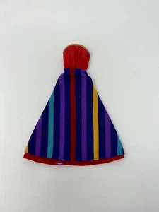 Barbie TWICE AS NICE Reversible Fashions Red Dot Dress - Red Striped Gown #4824 - Picture 1 of 6