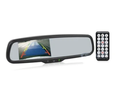 4.3" Rearview Mirror Monitor for FORD Twist Mount, Auto Dimming Echomaster - Image 1 of 4