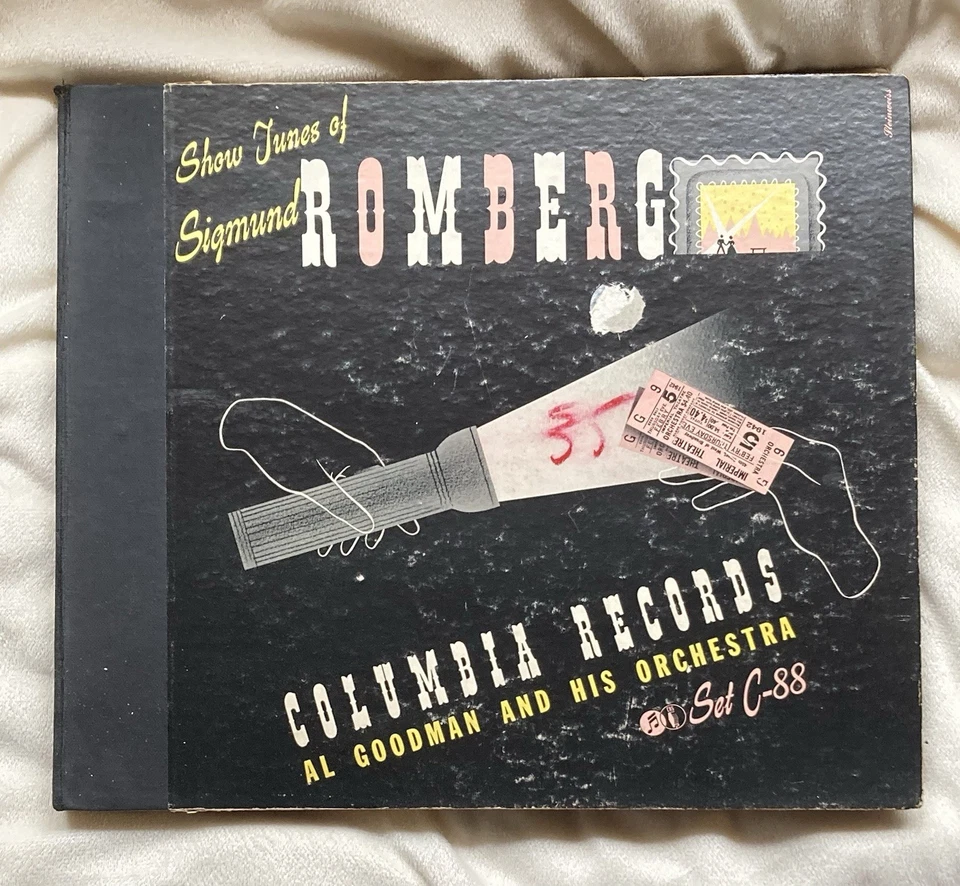 Al Goodman & Orchestra - Show Tunes of Sigmund Romberg (4 x Shellac 10” 1942) - Image 1 of 4