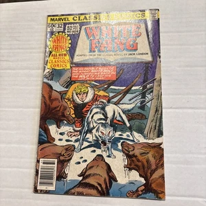 White Fang #32 (1977) Comic Book Marvel Classics Comics - Picture 1 of 12