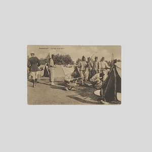 Cartolina d'epoca Esercito Italiano Granatieri di Sardegna Pulizia delle armi VG - Picture 1 of 2
