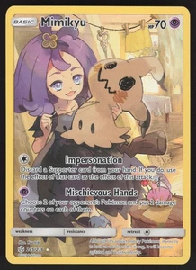 Mimikyu 245/236 Secreto Raro Pokémon Juego de Cartas Coleccionables Eclipse Cósmico VLP - Imagen 1 de 2