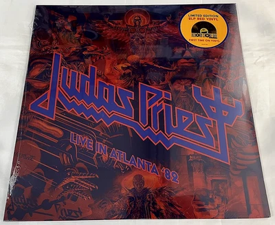 JUDAS PRIEST 2XLP LIVE IN ATLANTA '82 RSD 2025 Record Store Day Hype Sticker NEW - Image 1 of 4