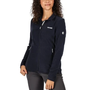 Regatta Womens Floreo III Full Zip Outdoor Warm Fleece Jacket - Navy - XS - Picture 1 of 2