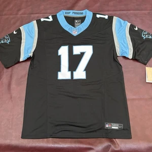 Xavier Legette Jersey Mens Large Black Carolina Panthers Stitched #17 - Picture 1 of 5