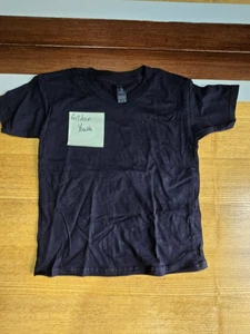 New Gildan Youth Large Black T-Shirt Softstyle Tee - Picture 1 of 3