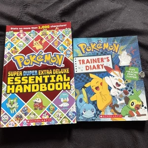 Two Pokémon Books Trainer’s Diary And Essential Handbook - Bild 1 von 5