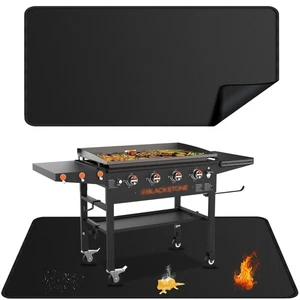 79x39 Zoll Große Unter Grillmatten für Blackstone, Doppelseitig Feuerfest Ou... - Bild 1 von 7