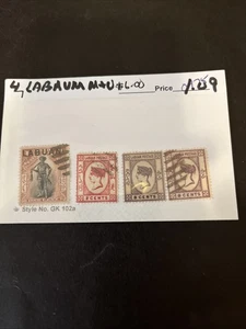 4 Labaum M/U Stamps- Lot A-81327 - Picture 1 of 1