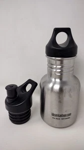 Klean Kanteen Kid Classic With Top 12oz Stainless Steel Bottle NEW! READ - Picture 1 of 6