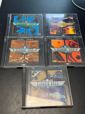 20x CD: Classic Rock von Time Life Music; Sammlung mit 10 Doppel-CD`s - Bild 1 von 2