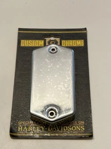 Custom Chrome Ignition Module Cover 1980-89 Harley Bid Twin - Replaces 32407-88T - Picture 1 of 7