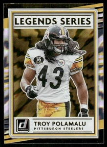 Donruss Legends Series B 2020 Troy Polamalu Pittsburgh Steelers #LS-TP - Imagen 1 de 2