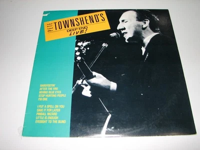 Pete Townshend Deep End Live Album  Who Vinyl LP 1986 ATCO 790553 MINT !! - Image 1 of 4