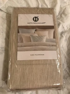 NEW Hotel Collection Ogee PALE JADE Euro Sham $135 - Picture 1 of 6