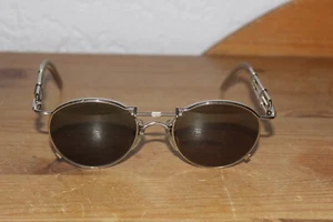 Schöne gebrauchte Jean Paul Gaultier Sonnenbrille Spring Design rund 56-0174 - Bild 1 von 11