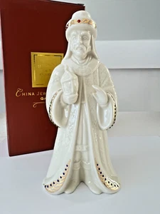 LENOX CHINA JEWELS NATIVITY GASPAR NIB  KING - Picture 1 of 7