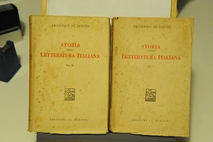 1936 - FRANCESCO DE SANCTIS - STORIA DELLA LETTERATURA ITALIANA IN DUE VOLUMI - Picture 1 of 1