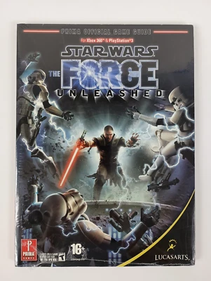 Star Wars: The Force Unleashed - Prima Official Strategy Guide Xbox 360 PS3 Wii Foto 1 de 4
