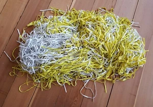 Elástico tejido de 1/8"" - 1/4"" - blanco y amarillo - a granel 500 yardas - Imagen 1 de 1