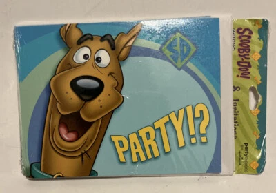 Приглашения на вечеринки Hallmark Scooby doo - Изображение 1 из 2