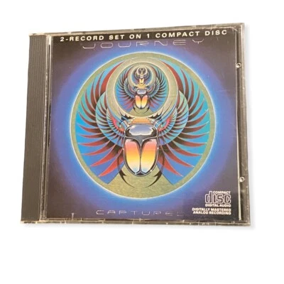 Journey : Captured (CD Disc Made In Japan - 1981 Columbia CGK 37016) - Imagem 1 de 2