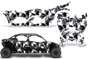 Graphics Decals Stickers For Can-Am Maverick X3 XDS XRS 4DR 2016-23 SPCLFRCS S K - Picture 1 of 2