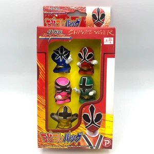 Juego de marionetas de dedo Power Rangers Samurai Shinkenger Chibi Colle YUTAKA - Imagen 1 de 11