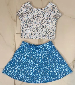 Mädchen Lilly Pulitzer 2-teiliges Rock-Set, Größe 16-NEU IN EINWANDFREIEM ZUSTAND - Bild 1 von 8