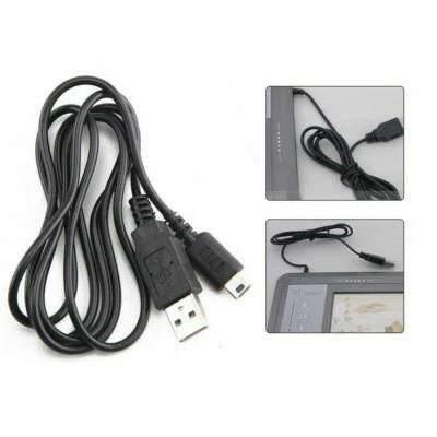 Black USB Power / Charger Cable For Nintendo DS Lite ^uk| - Image 1 of 4