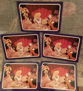 Walt Disney’s Classic Alice In Wonderland Postcard A Mirro Krome Card/Crocker Co
