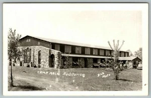 RPCC um 1940 Camp Mac Auditorium Postkarte  - Bild 1 von 2