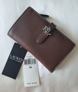 Lauren Ralph Lauren Logo Leather Wallet - Picture 1 of 7