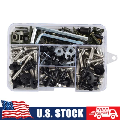 Steel Fairing Bolts Fasterner Screws Kit For Honda CBR1000RR CBR600RR CBR600F/F4 - Image 1 of 4
