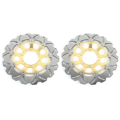 2 Front Brake Rotors Discs for Triumph Daytona 675R Street Triple 675 / R 07-12 - Image 1 of 4