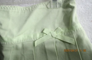 Girls Clothing Size 14 Izod Shorts with Over Skirt Light Green Cotton NWOT - Picture 1 of 5