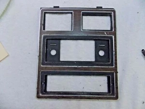 1973 1974 Ford Galaxie OEM D3AB-65045C90-DC Radio Dash Bezel Trim Woodgrain - Bild 1 von 8