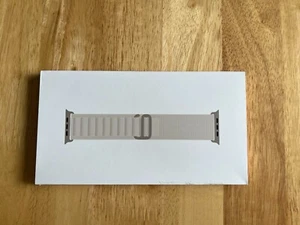 Original Apple Alpine Polarstern Starlight Ultra Watch (49 mm) Armband NEU M - Zdjęcie 1 z 3
