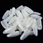 500 Pc Oval False Nails Round Full Cover Clear Fake Natural Tips Long Tips Acryl